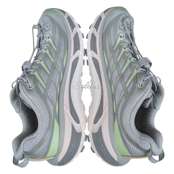 HOKA ONE ONE Mafate Three2 Mens 9 Womens 10 Barley Seed Green Athletic Sneaker - Picture 10 of 10